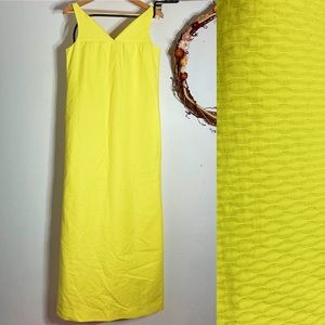 NWOT J. Crew Lemon Maxi
